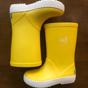 IGOR Rain Boots 💦  Size 22 (US 6) • NWOT